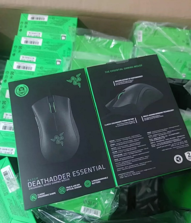 【最后十个】雷蛇鼠标Razer竞技有线蝰蛇标准版游戏办公笔记本台式电脑鼠标  外贸工厂清仓！最后十来个全新未拆封雷蛇鼠标，黑白双色任选。  不是贩子！不是贩子！